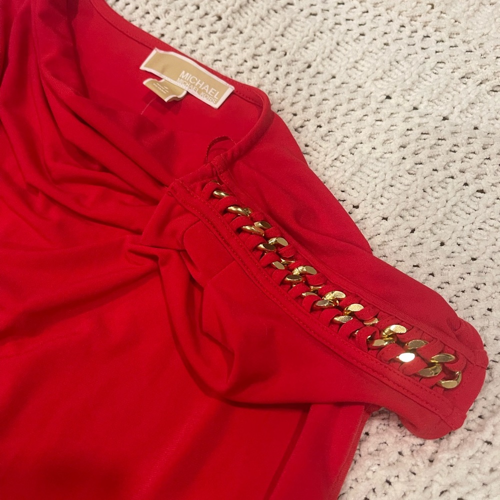 NWT Michael Kors Cowl Neck Blouse